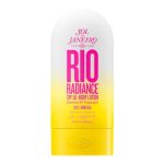 Welcome to the sunny beachy world of Sol de Janeiro where every day feels like vacation and your skin radiates with a natural sun-kissed glow. Introducing our latest addition to the family the Sol de Janeiro Rio Radiance SPF 50 Body Lotion Cheirosa 87 Fragrance - a must-have for all sun lovers and beachgoers. Imagine lying on the white sand beaches of Rio surrounded by the warm sun and the refreshing ocean breeze. The scent of blooming flowers and exotic fruits fills the air transporting you to a tropical paradise. That s exactly what our Cheirosa 87 fragrance captures - a beachy and nostalgic scent that will awaken your senses and evoke memories of carefree summer days.