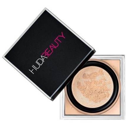 Setting powder by Huda Beauty Lock it in Silky-smooth, ultra-fine milled powder Designed for baking, setting makeup and minimising fine lines Soft, velvety-matte finish Works to, control shine, colour correct and highlight Antioxidant vitamin E works to protect skin from daily aggressors and offers deep hydration Petal scent Packaging may vary Product is non-returnable for hygiene reasons.