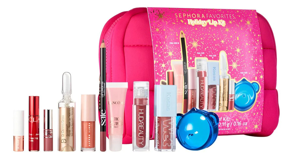 4704 مجموعة الشفاه المميزة من سيفورا (عطلات) - الصورة 1