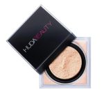 etting powder by Huda Beauty Lock it in Silky-smooth, ultra-fine milled powder Designed for baking, setting makeup and minimising fine lines Soft, velvety-matte finish Works to, control shine, colour correct and highlight Antioxidant vitamin E works to protect skin from daily aggressors and offers deep hydration Petal scent Packaging may vary Product is non-returnable for hygiene reasons.